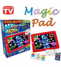 Magic SketchPad Create Art LED Light Up Drawing Board for Kids Illuminating Screen Draw Sketch Create Doodle Art 
